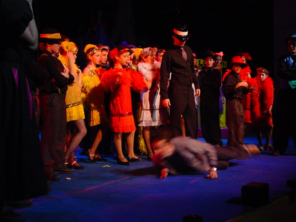 Scene from Middle School Musical 'Tin Pan Ali', 2003