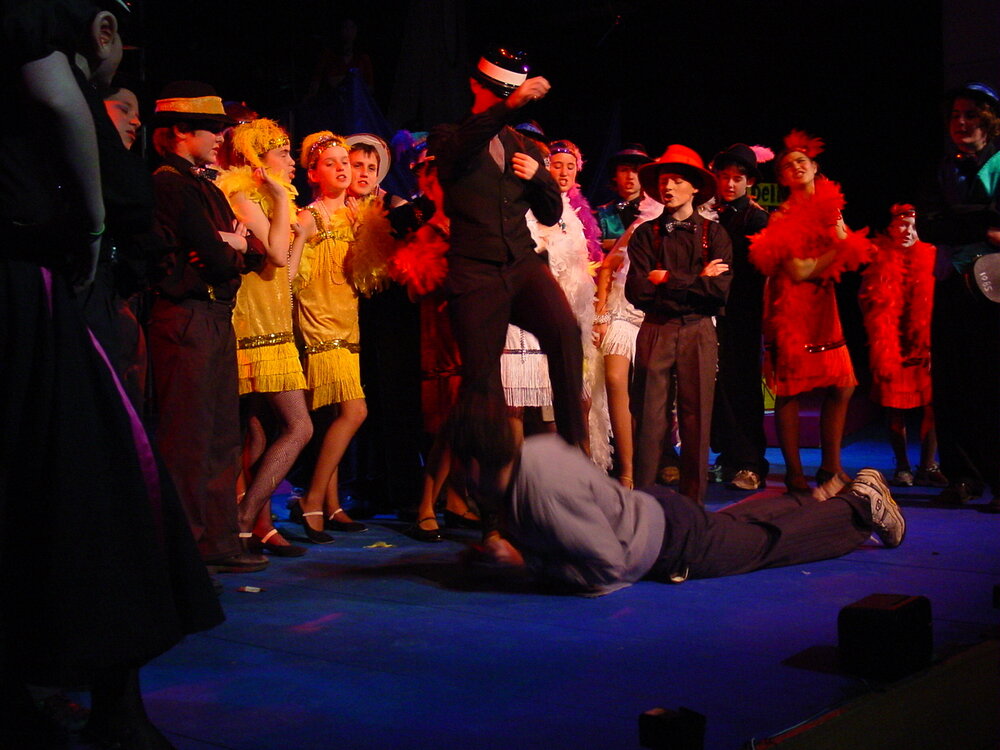 Scene from Middle School Musical 'Tin Pan Ali', 2003
