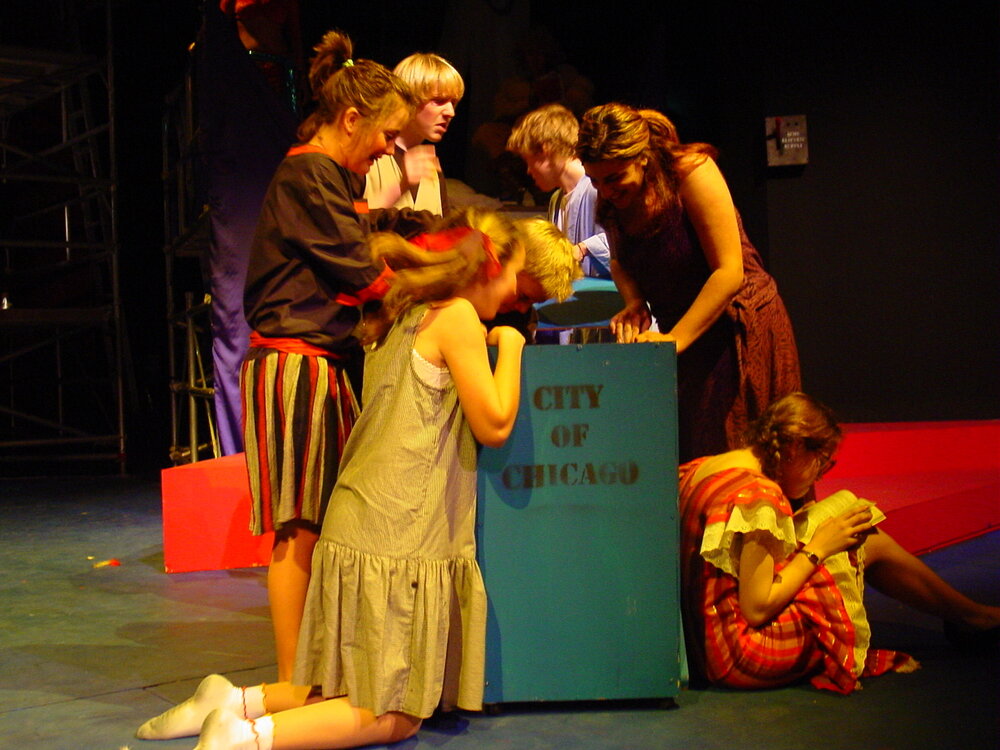 Scene from Middle School Musical 'Tin Pan Ali', 2003