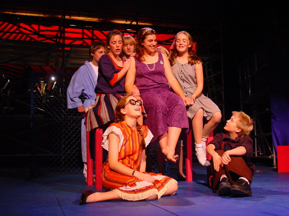 Scene from Middle School Musical 'Tin Pan Ali', 2003