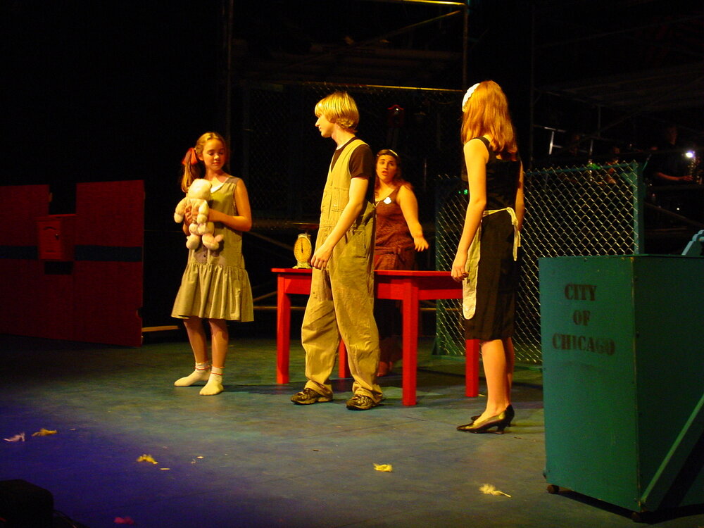 Scene from Middle School Musical 'Tin Pan Ali', 2003