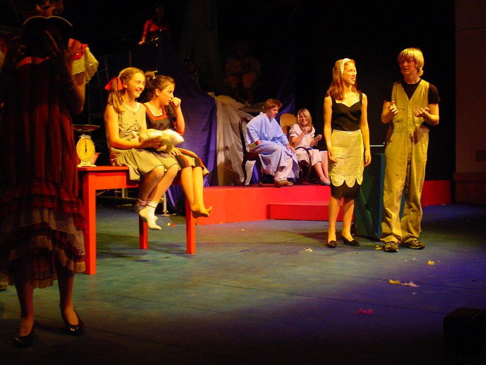 Scene from Middle School Musical 'Tin Pan Ali', 2003