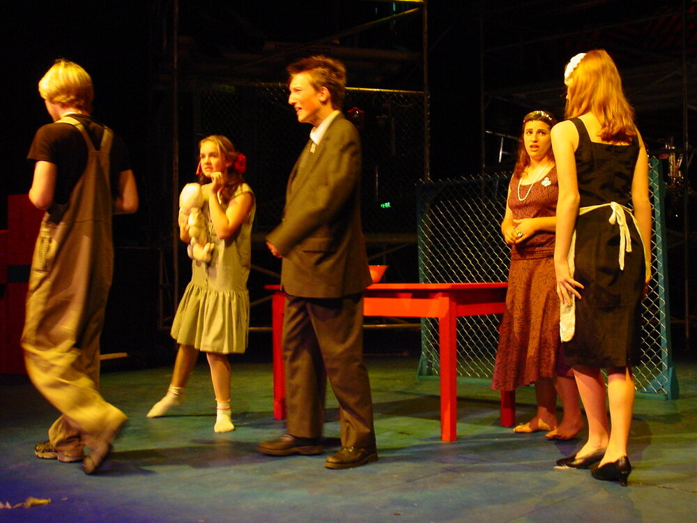 Scene from Middle School Musical 'Tin Pan Ali', 2003