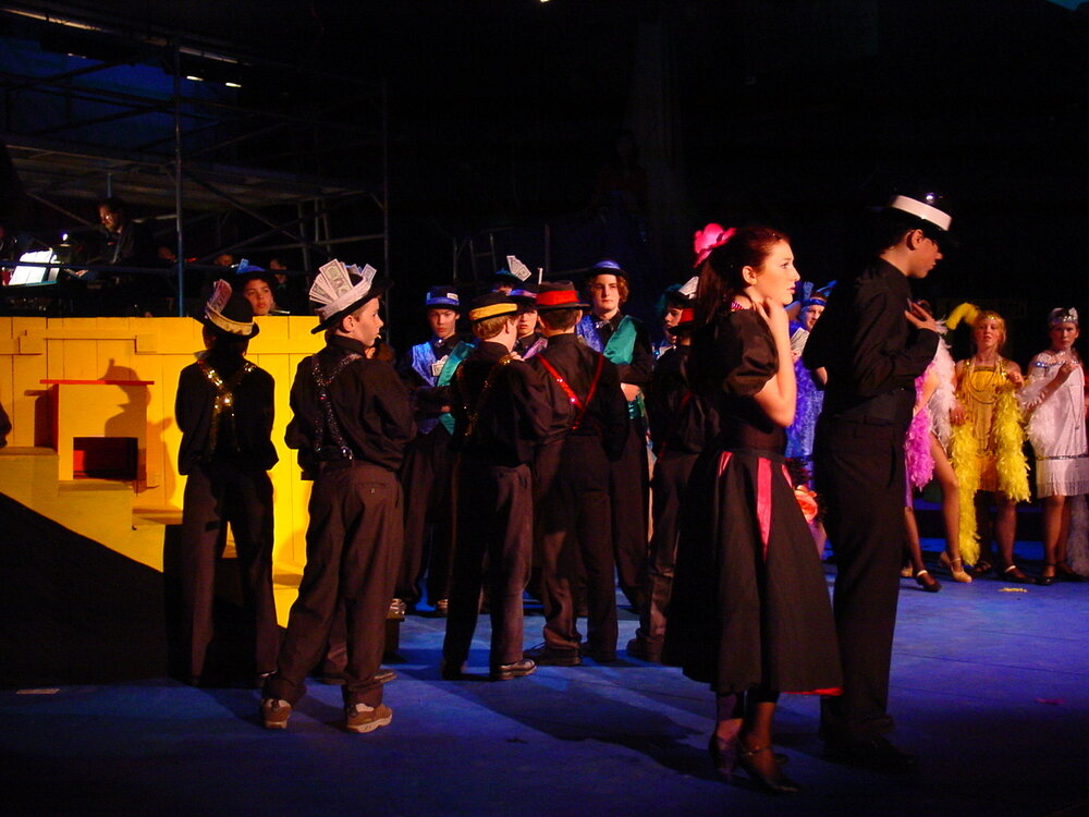 Scene from Middle School Musical 'Tin Pan Ali', 2003