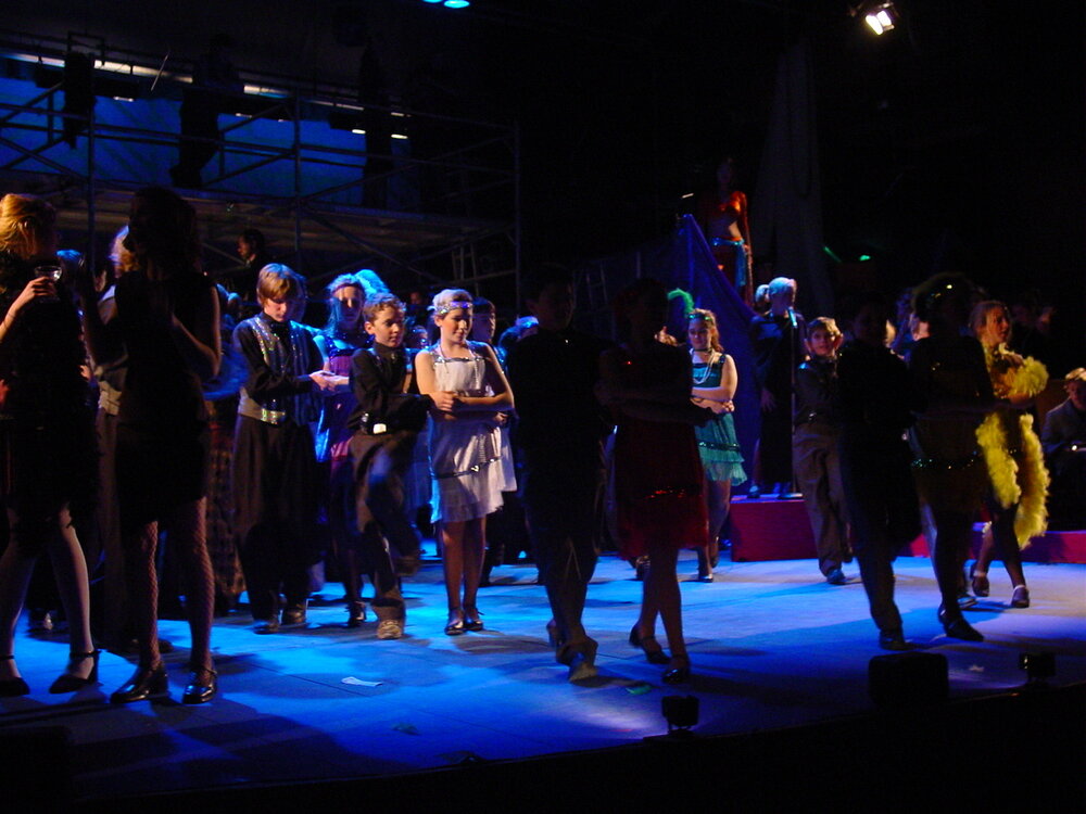 Scene from Middle School Musical 'Tin Pan Ali', 2003