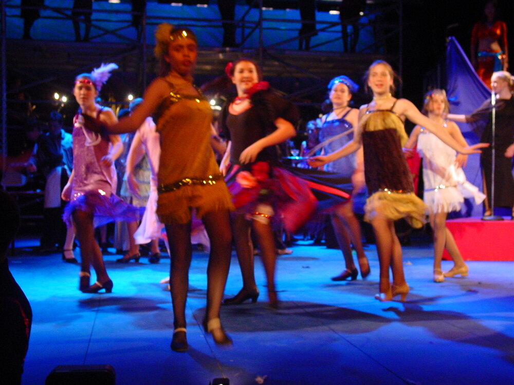 Scene from Middle School Musical 'Tin Pan Ali', 2003