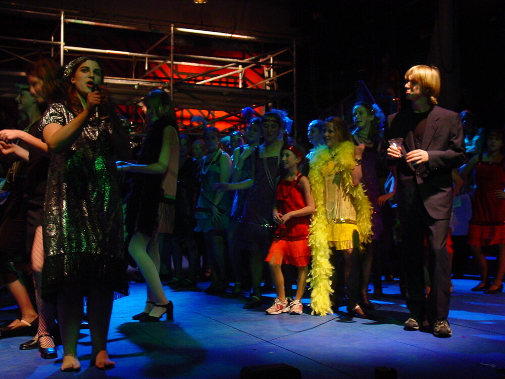 Scene from Middle School Musical 'Tin Pan Ali', 2003