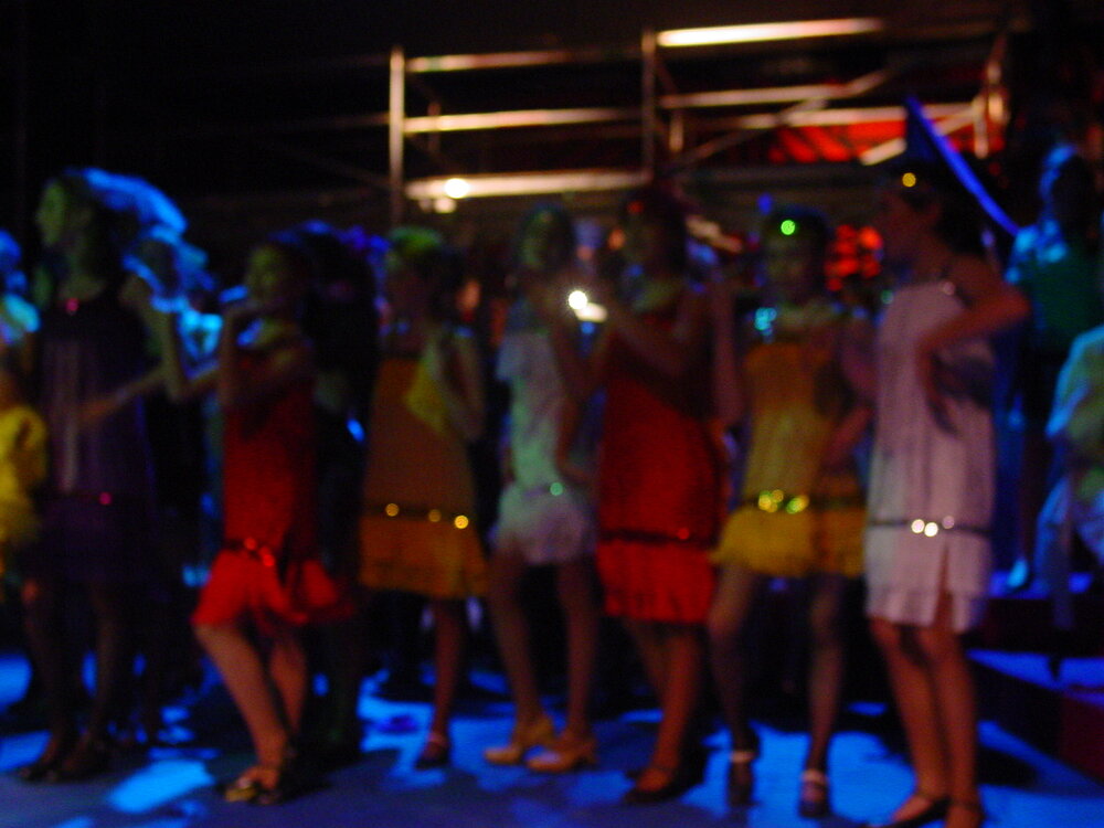Scene from Middle School Musical 'Tin Pan Ali', 2003