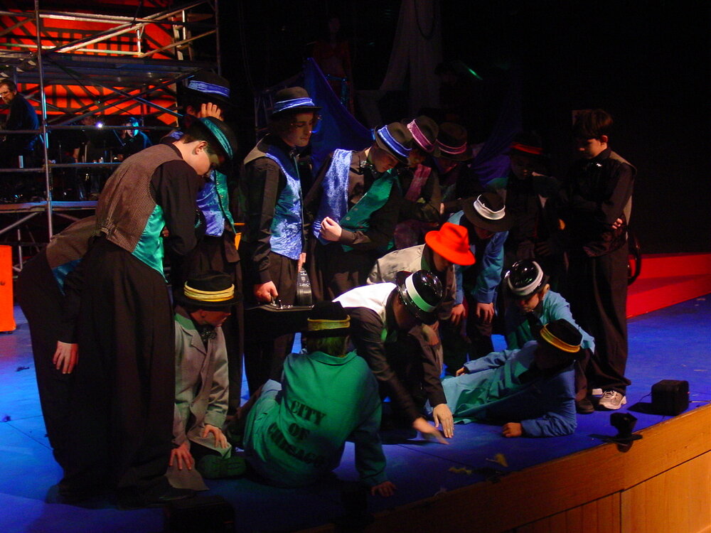 Scene from Middle School Musical 'Tin Pan Ali', 2003