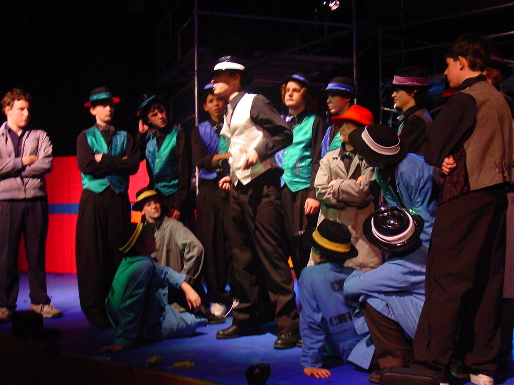 Scene from Middle School Musical 'Tin Pan Ali', 2003