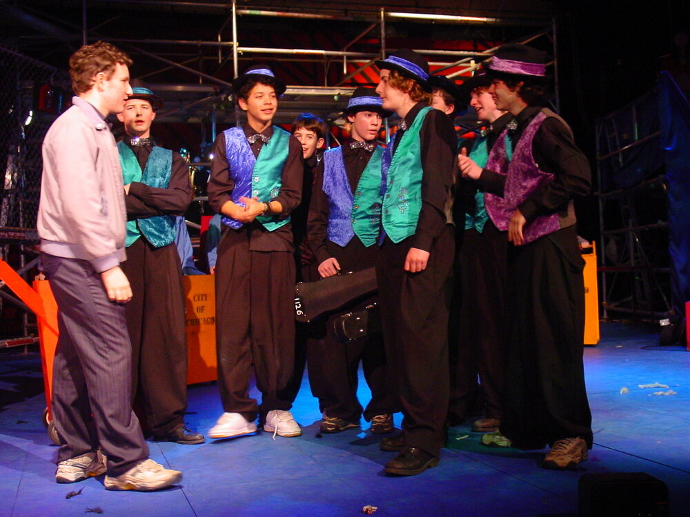 Scene from Middle School Musical 'Tin Pan Ali', 2003