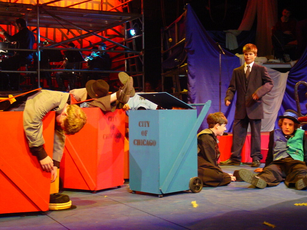 Scene from Middle School Musical 'Tin Pan Ali', 2003