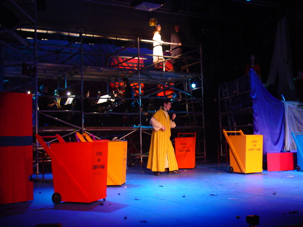 Scene from Middle School Musical 'Tin Pan Ali', 2003