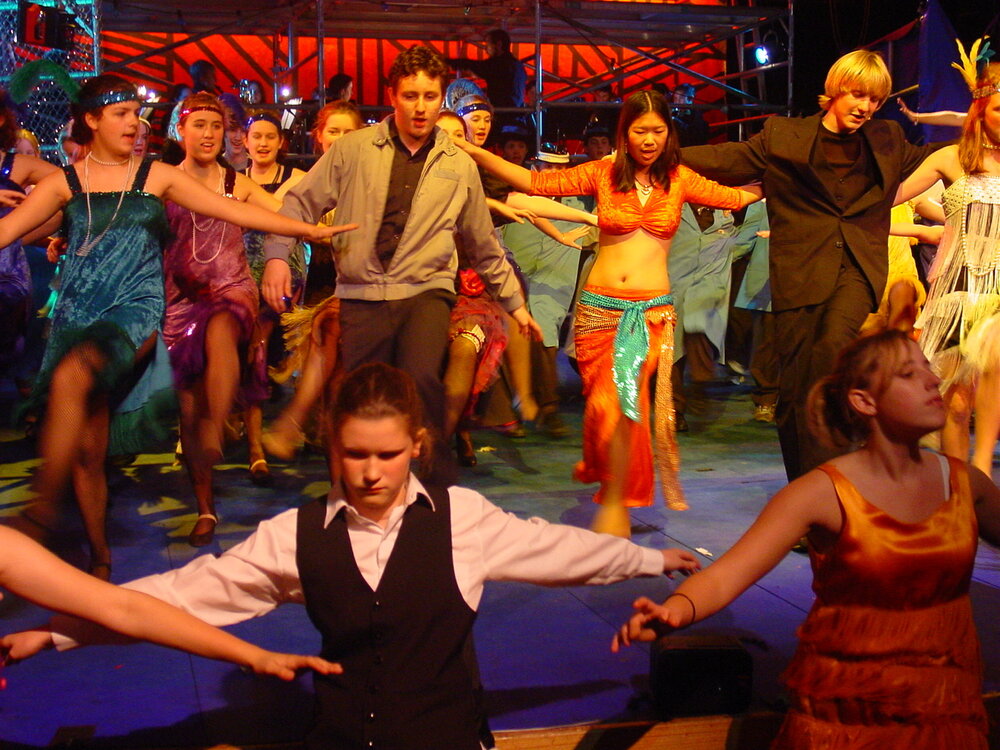 Scene from Middle School Musical 'Tin Pan Ali', 2003