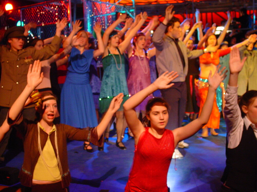 Scene from Middle School Musical 'Tin Pan Ali', 2003