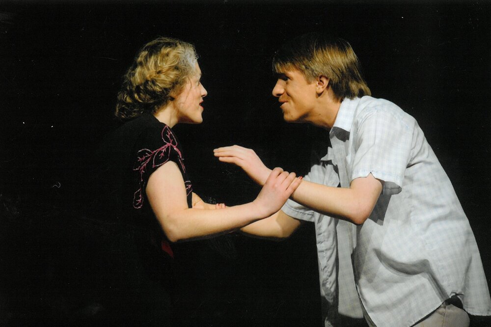 Scene from Senior School Play 'Cloudstreet', 2003