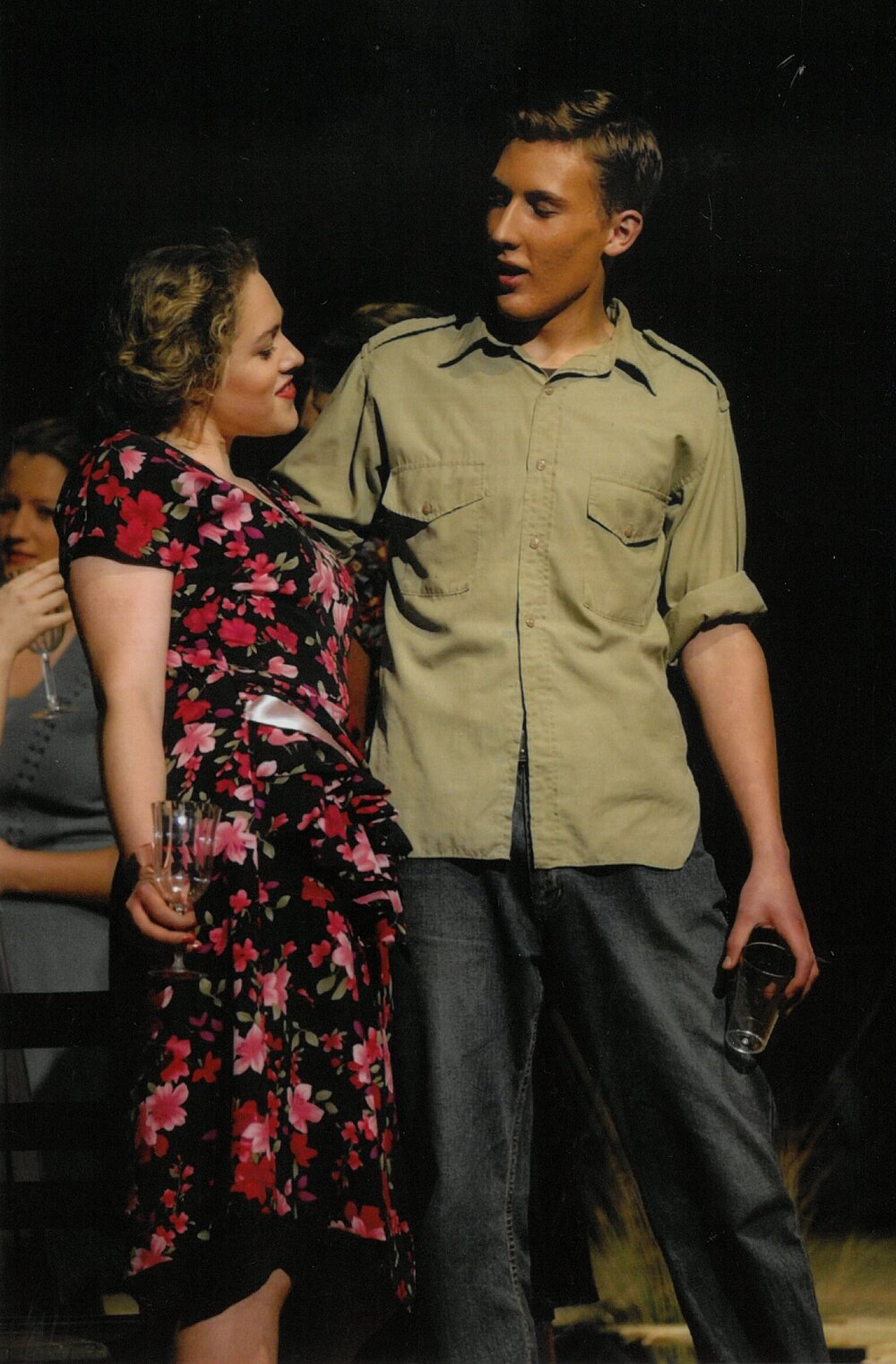 Scene from Senior School Play 'Cloudstreet', 2003