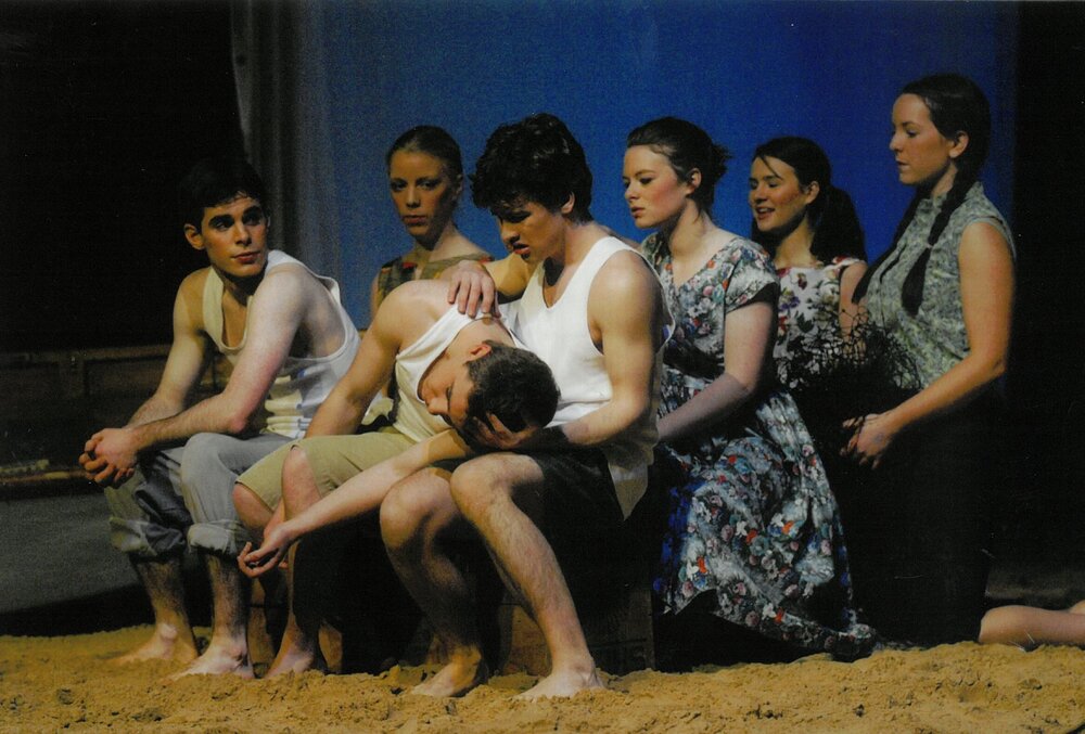 Scene from Senior School Play 'Cloudstreet', 2003