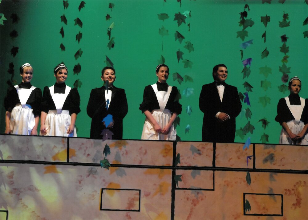 Scenes from Middle School Play 'The Secret Garden', 2007
