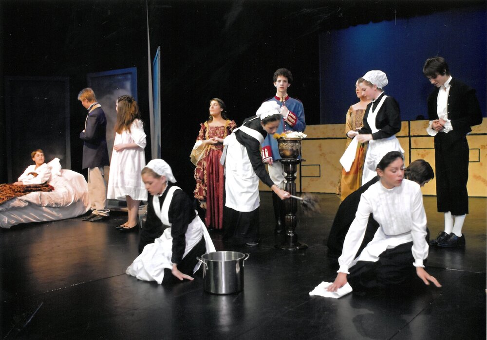 Scenes from Middle School Play 'The Secret Garden', 2007