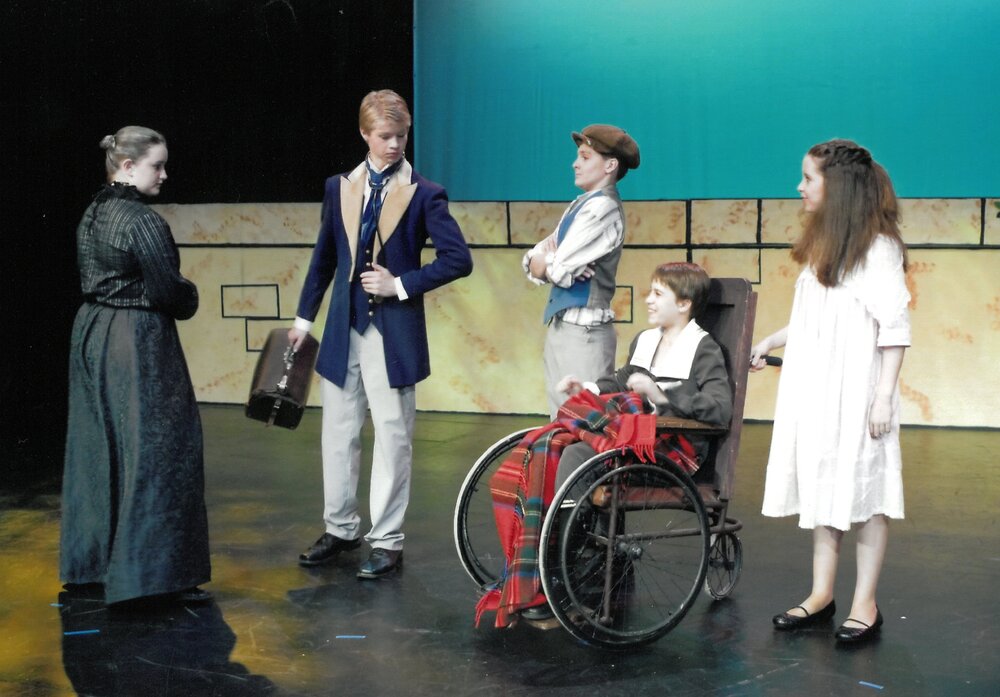 Scenes from Middle School Play 'The Secret Garden', 2007
