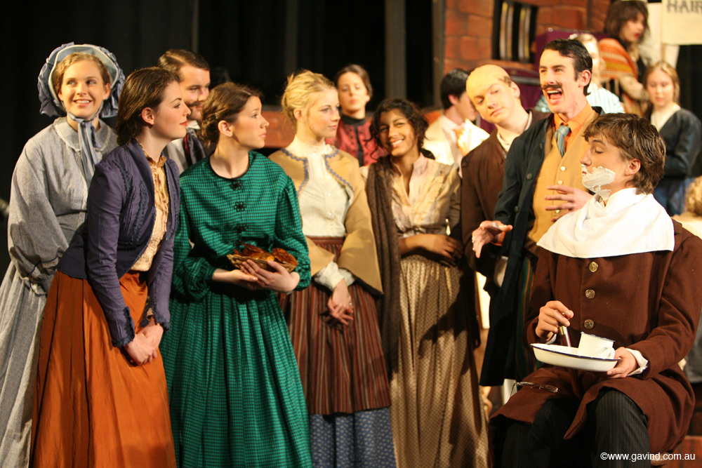 Scene from Senior School Play 'Sweeney Todd', 2007