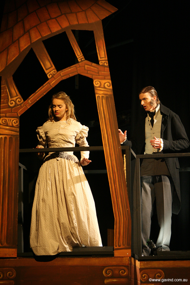 Scene from Senior School Play 'Sweeney Todd', 2007