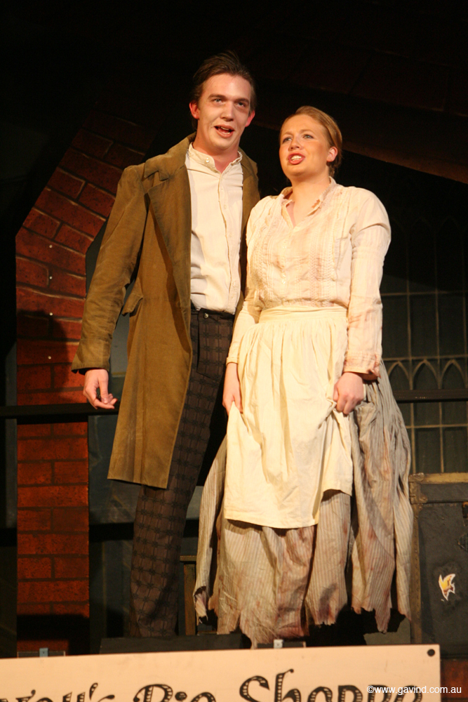 Scene from Senior School Play 'Sweeney Todd', 2007