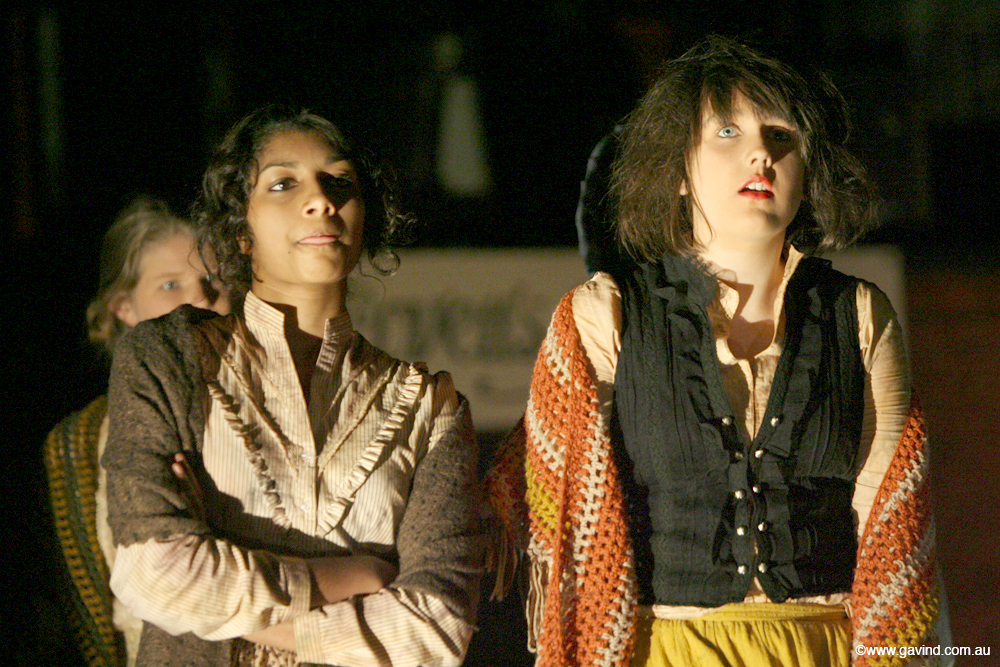 Scene from Senior School Play 'Sweeney Todd', 2007