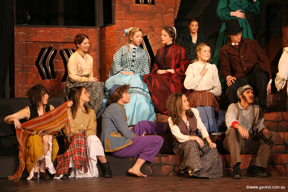 Scene from Senior School Play 'Sweeney Todd', 2007