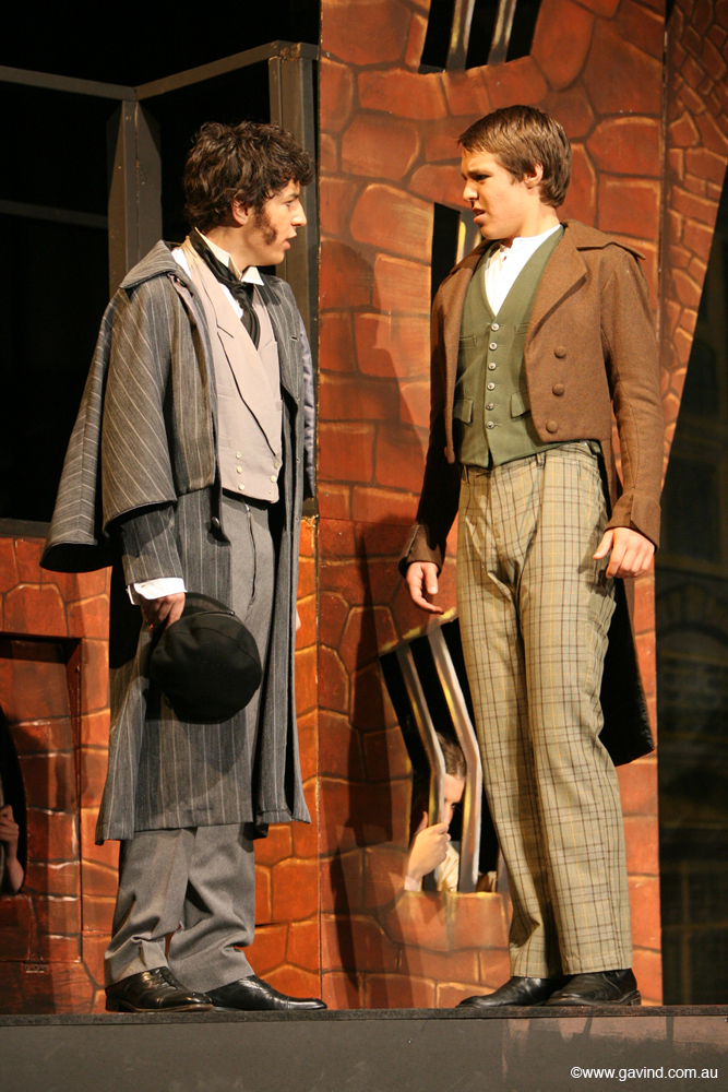 Scene from Senior School Play 'Sweeney Todd', 2007