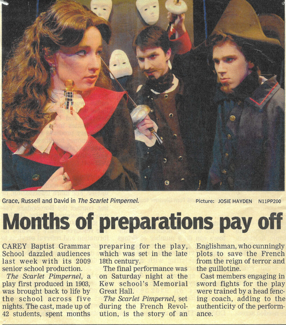 Months of preparations pay off, 2009