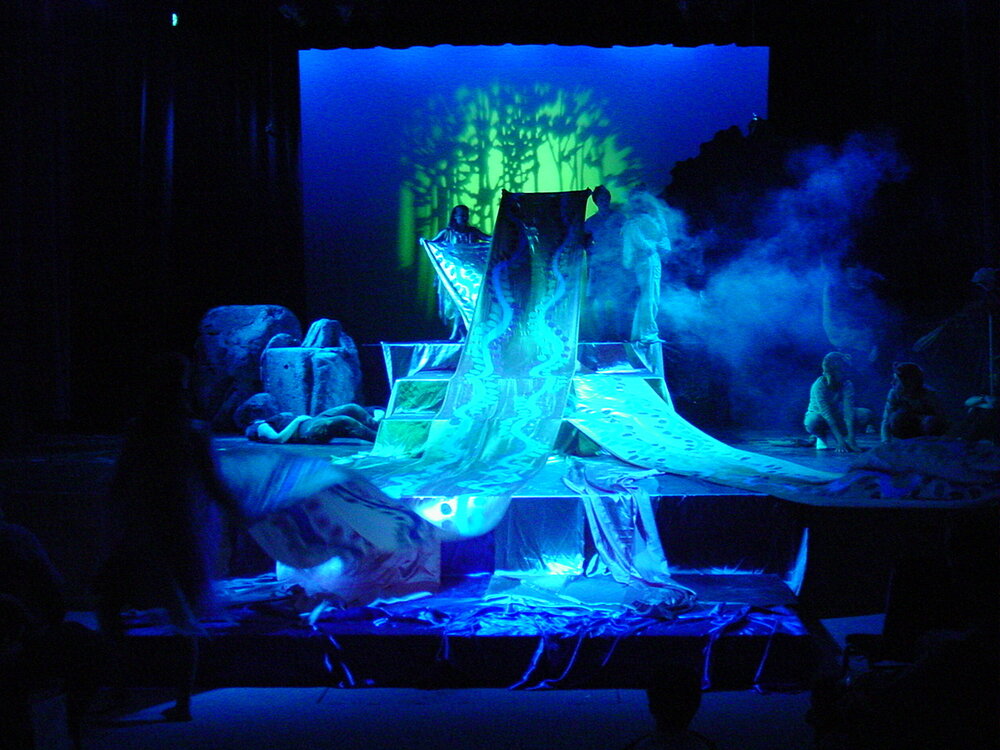 Scene from Year 8 play 'Balluck', 2002