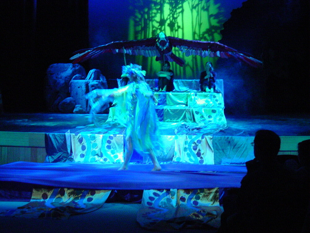 Scene from Year 8 play 'Balluck', 2002