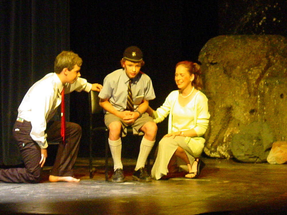 Scene from Year 8 play 'Balluck', 2002