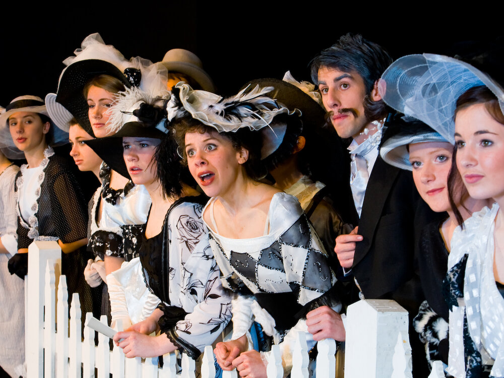Scene from Senior School Play 'Pygmalion with a Twist!', 2008