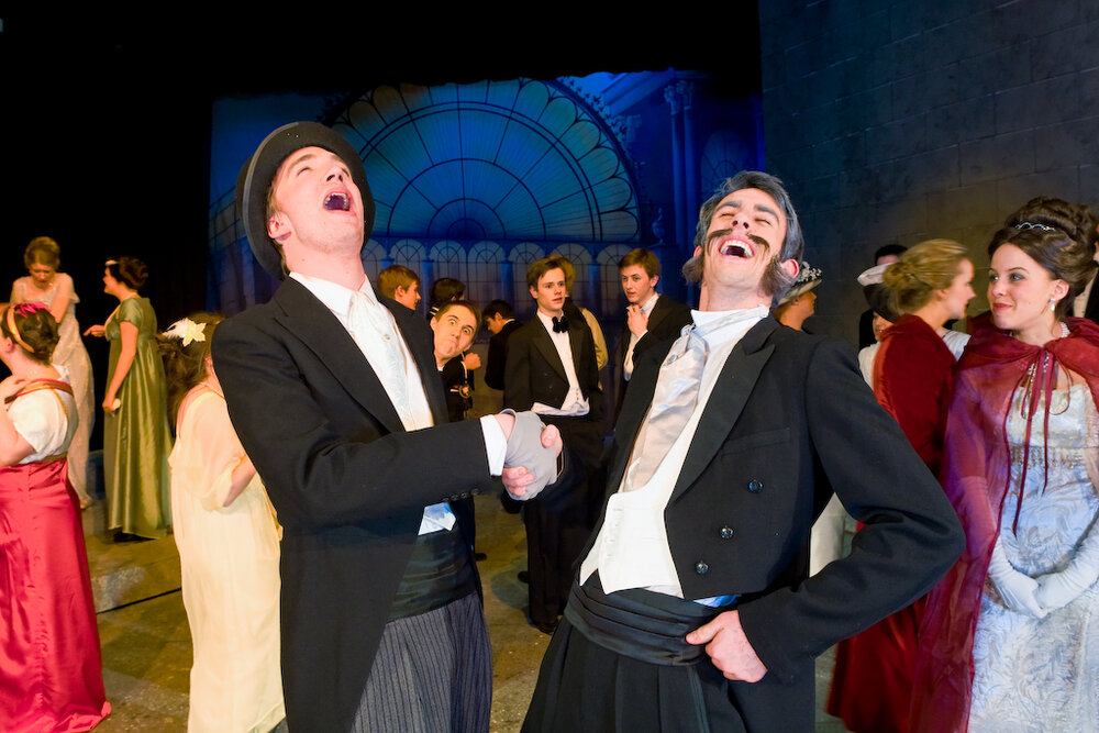 Scene from Senior School Play 'Pygmalion with a Twist!', 2008