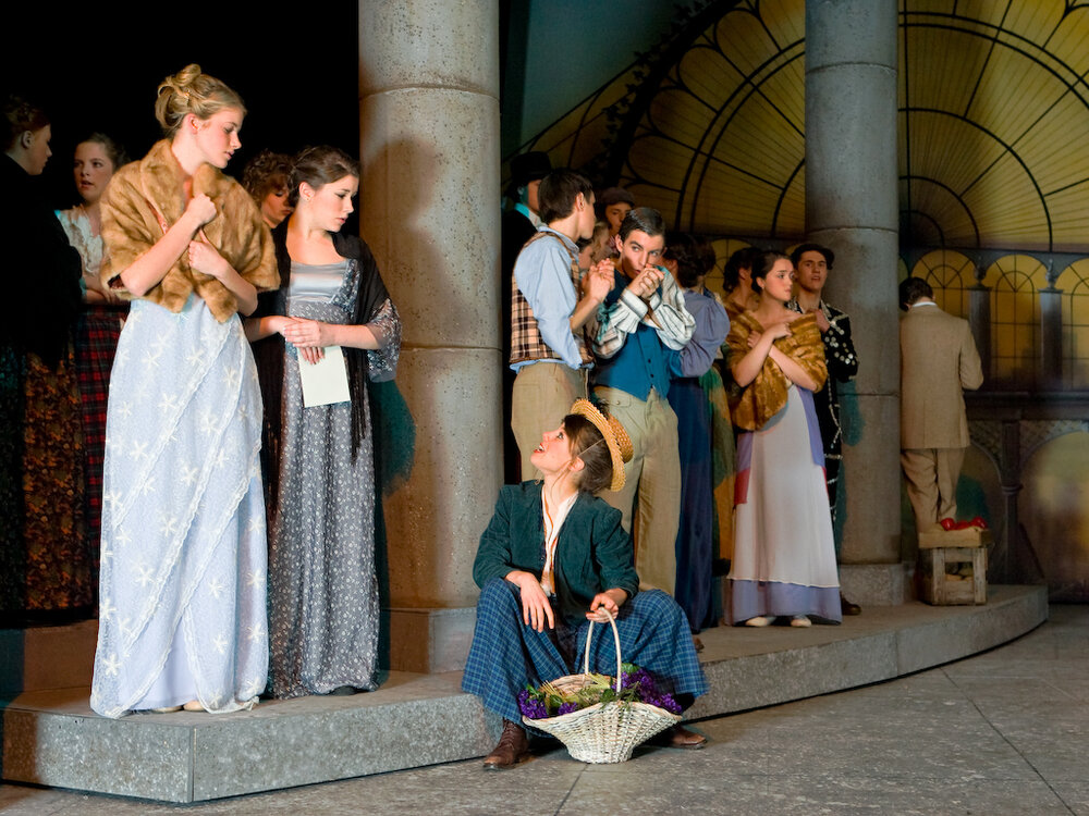 Scene from Senior School Play 'Pygmalion with a Twist!', 2008