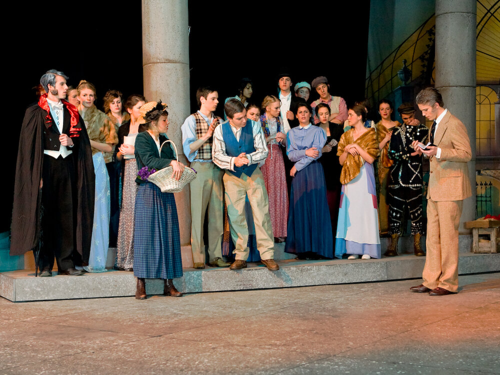 Scene from Senior School Play 'Pygmalion with a Twist!', 2008