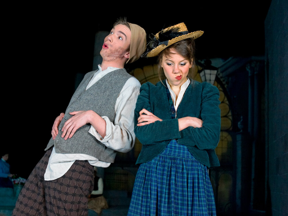 Scene from Senior School Play 'Pygmalion with a Twist!', 2008