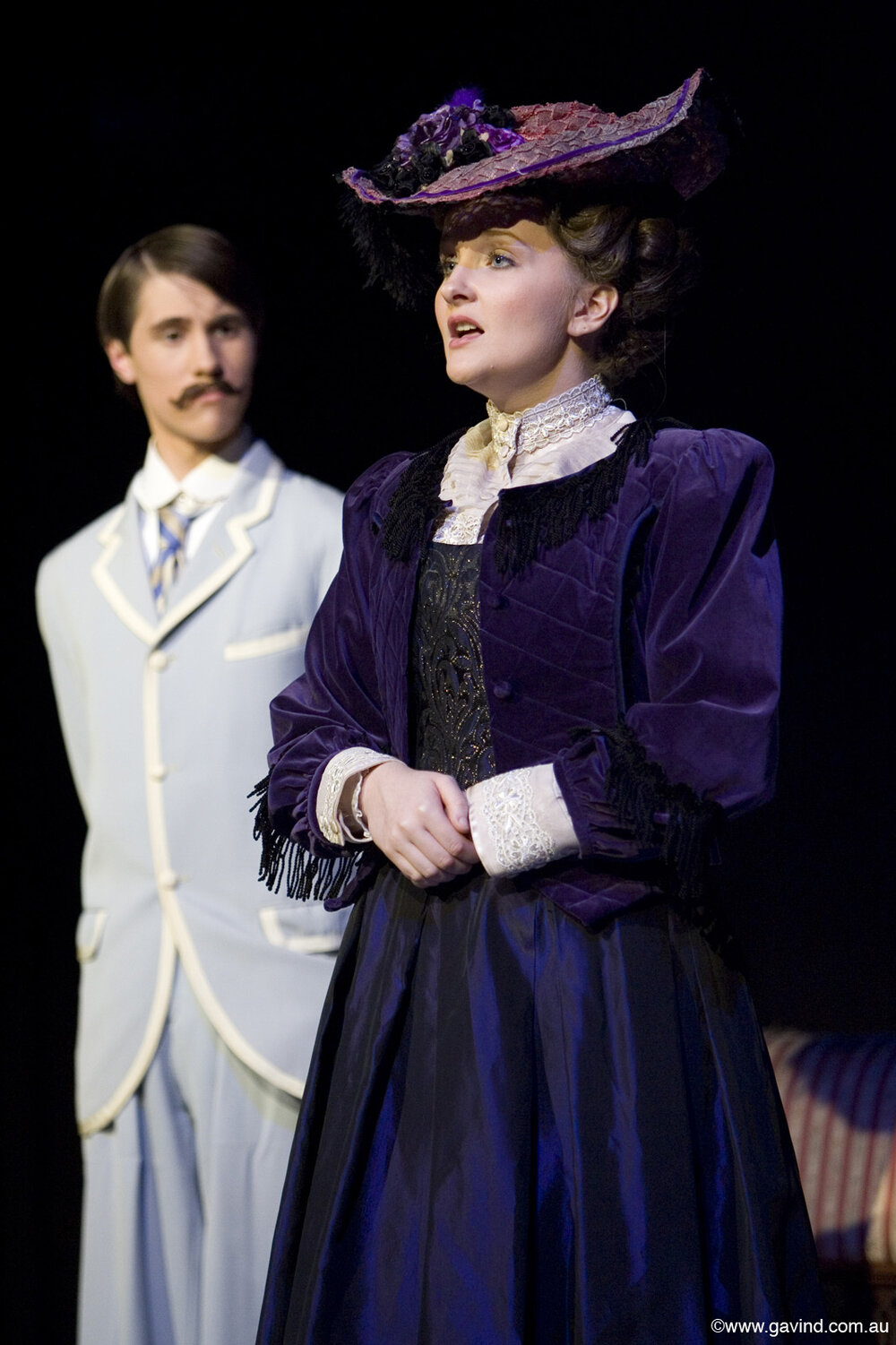 Scene from the IB Play 'The Importance of Being Earnest', 2008