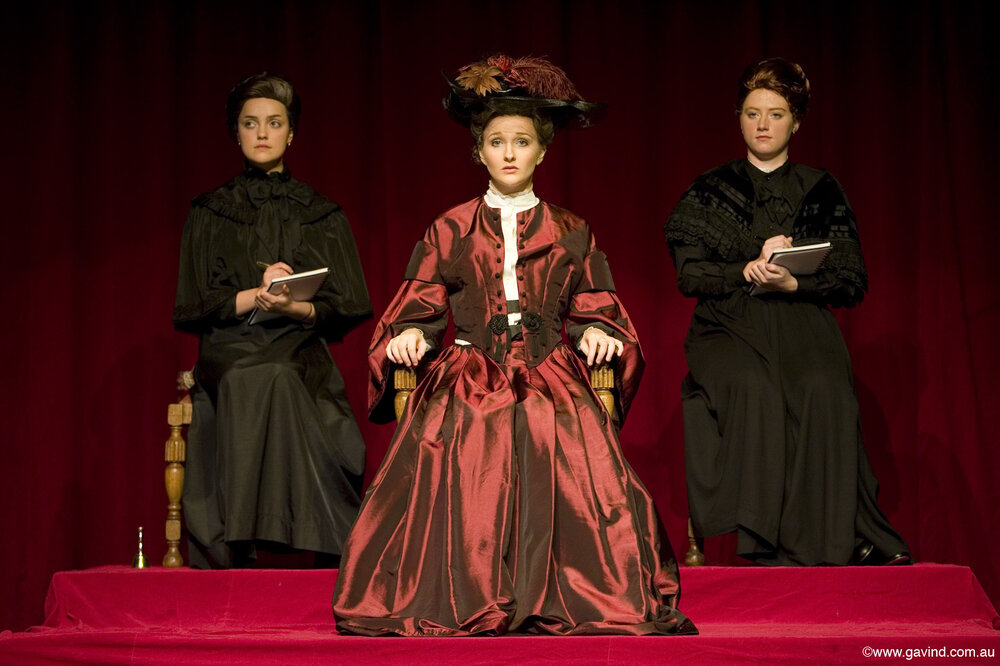 Scene from the IB Play 'The Importance of Being Earnest', 2008