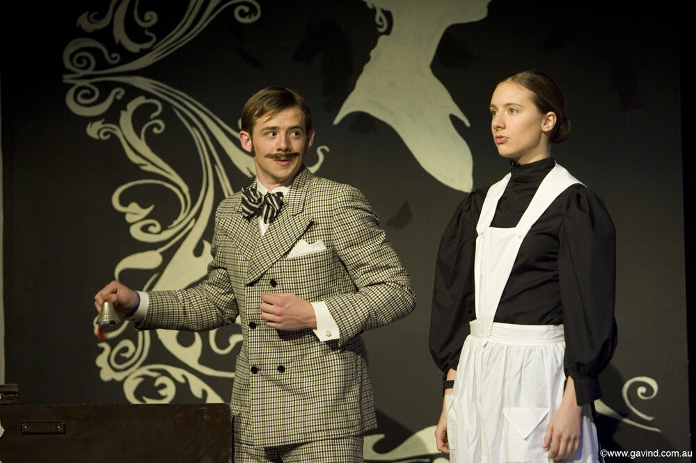 Scene from the IB Play 'The Importance of Being Earnest', 2008