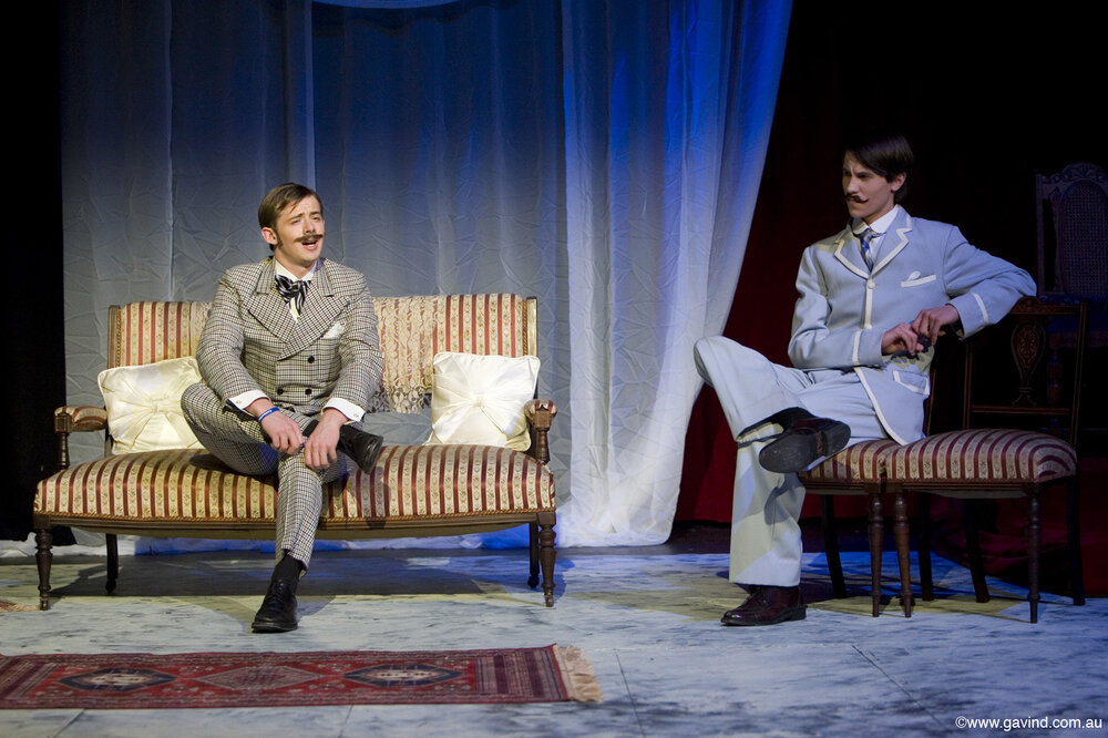 Scene from the IB Play 'The Importance of Being Earnest', 2008