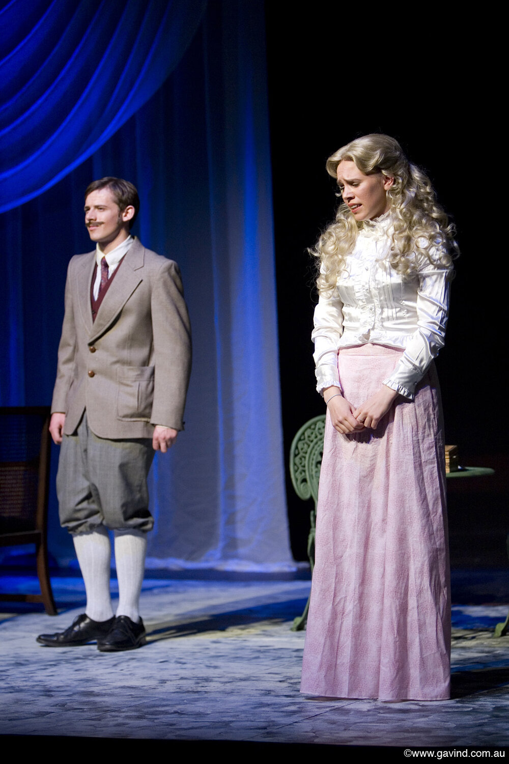 Scene from the IB Play 'The Importance of Being Earnest', 2008