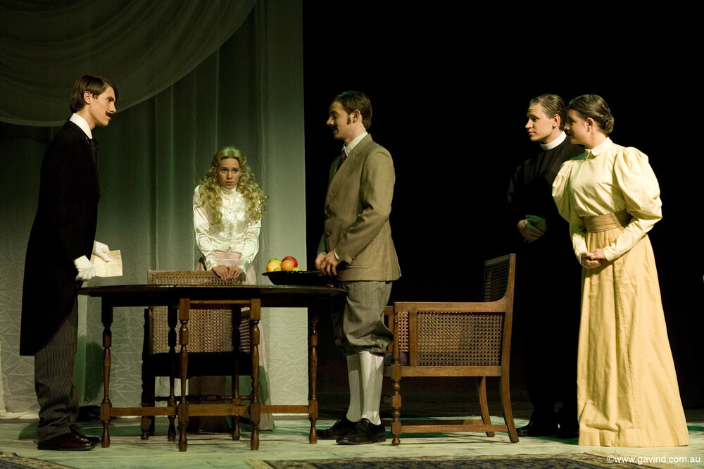 Scene from the IB Play 'The Importance of Being Earnest', 2008