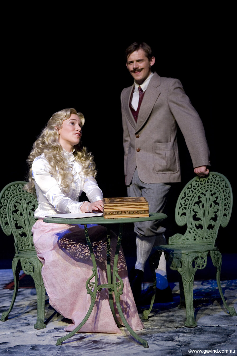 Scene from the IB Play 'The Importance of Being Earnest', 2008