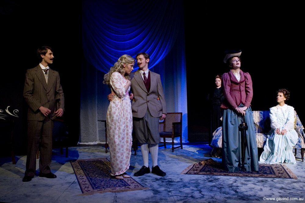 Scene from the IB Play 'The Importance of Being Earnest', 2008