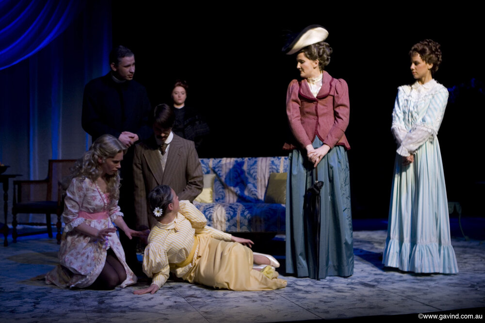 Scene from the IB Play 'The Importance of Being Earnest', 2008