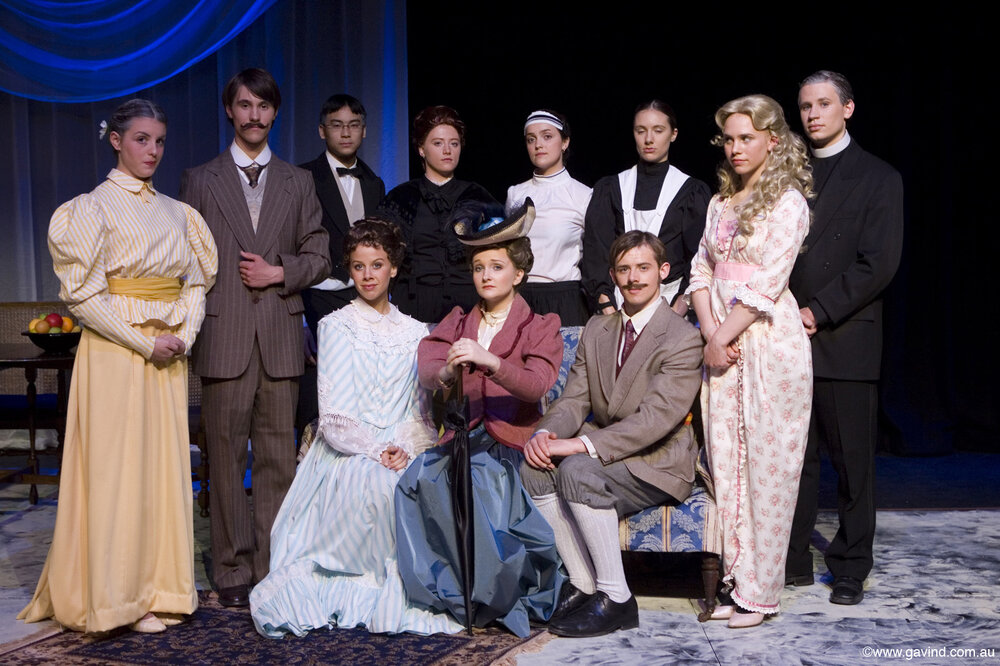 Scene from the IB Play 'The Importance of Being Earnest', 2008